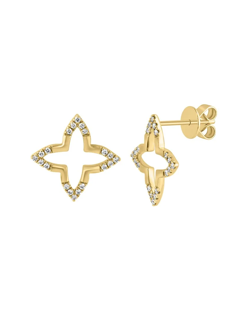 14K 0.20 ct. tw. Diamond Earrings by Effy Fine Jewelry