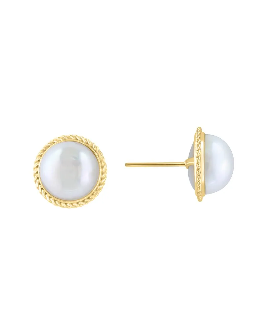 14K 10Mm Pearl Earrings by Effy Fine Jewelry