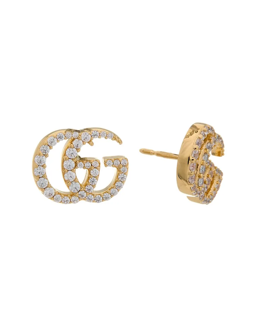 Gg Marmont Crystal Earrings by Gucci