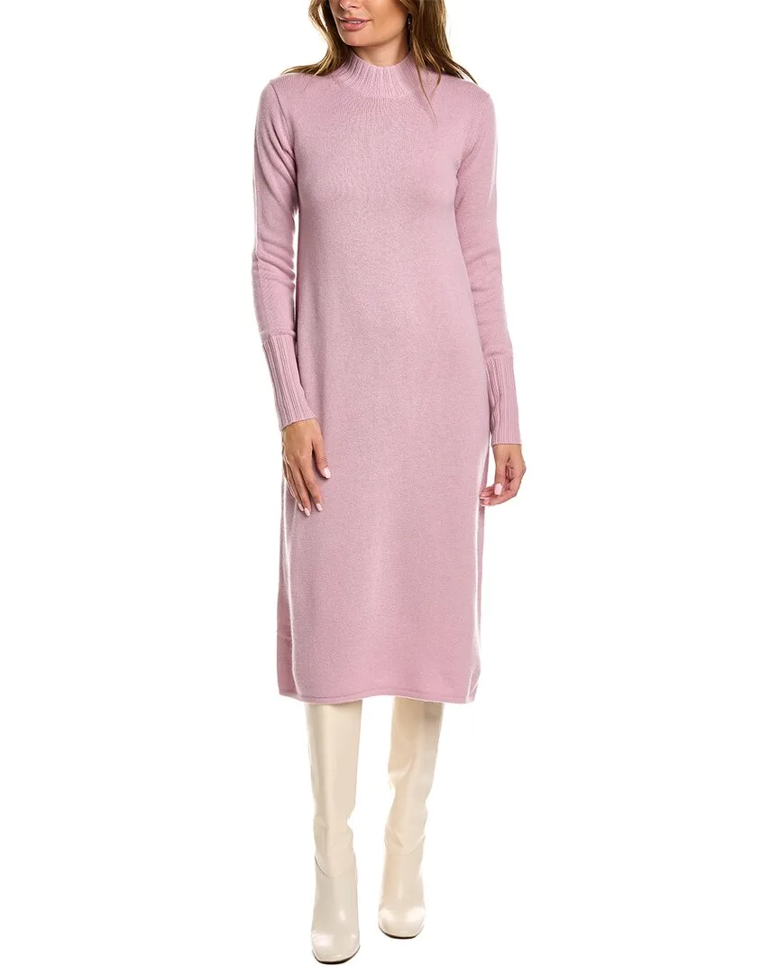 Brinkley Wool & Cashmere-Blend Sweaterdress by Halston