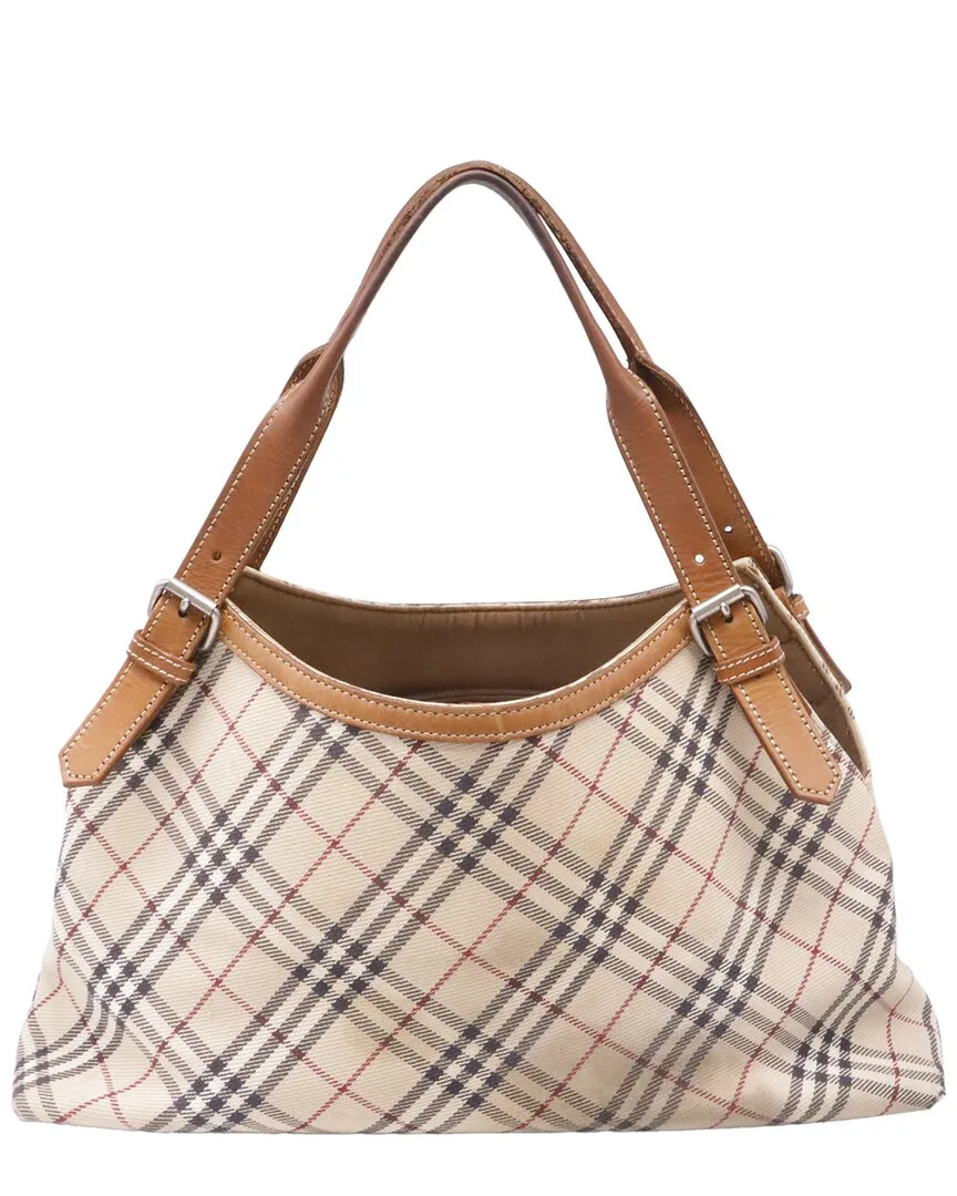 Multicolor Nylon Canvas Blue Label Nova Check (authentic Pre-Loved) by Burberry
