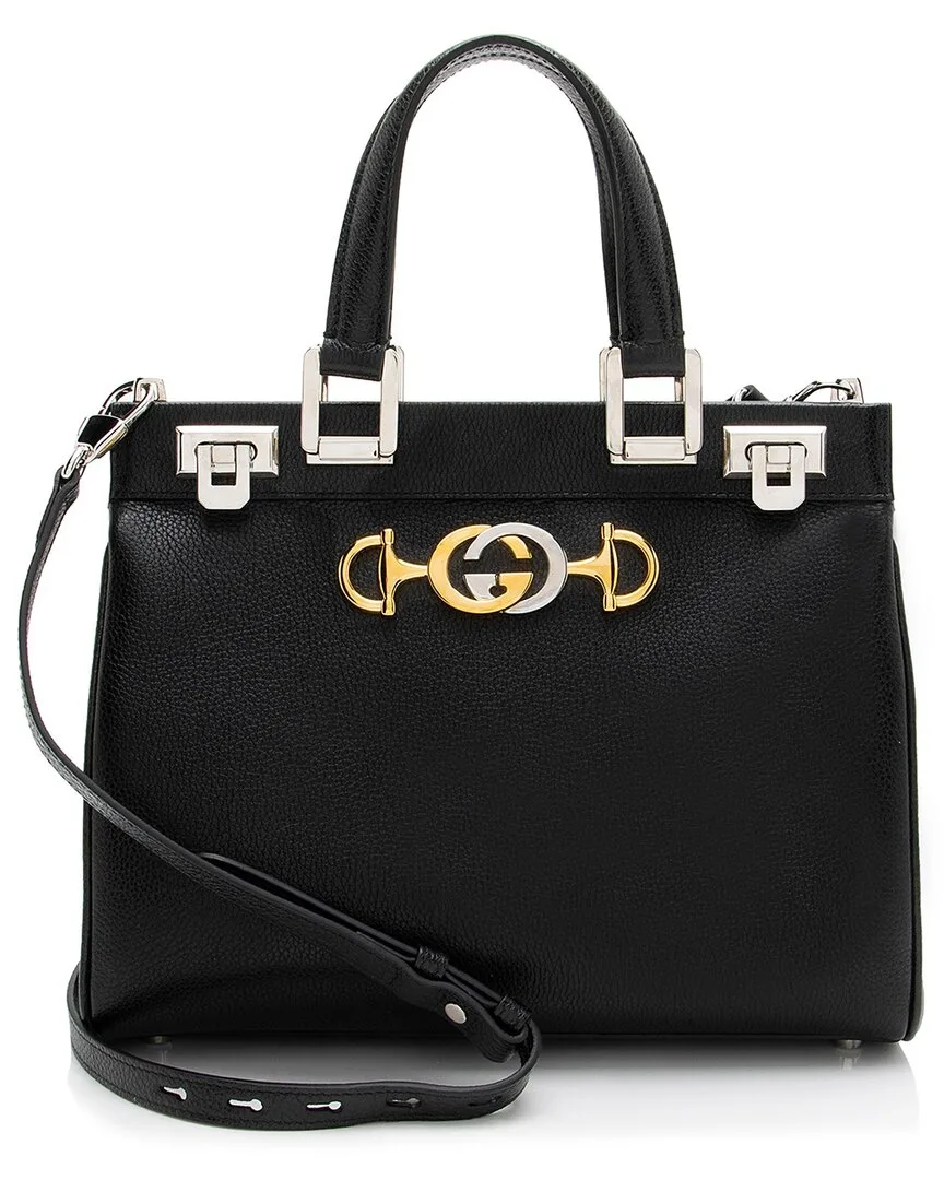Black Calfskin Zumi Small Tote (authentic Pre-Loved)