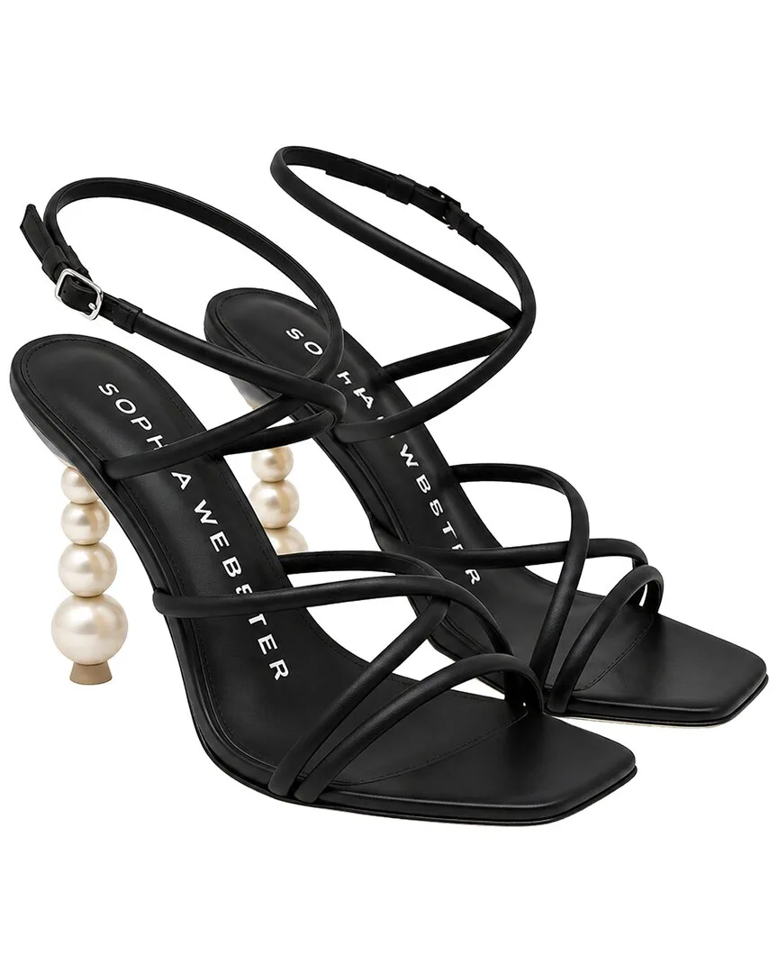 Leather Perla Strappy Sandal (authentic Pre-Loved) by Sophia Webster