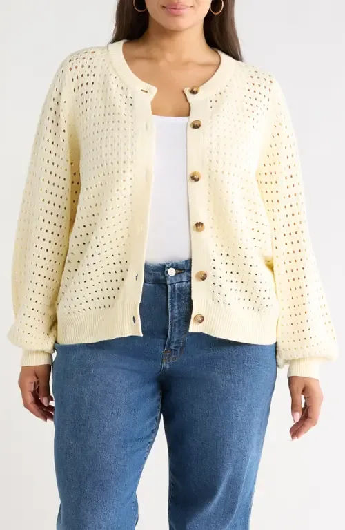 Deffy Cotton Cardigan by SUGARLIPS