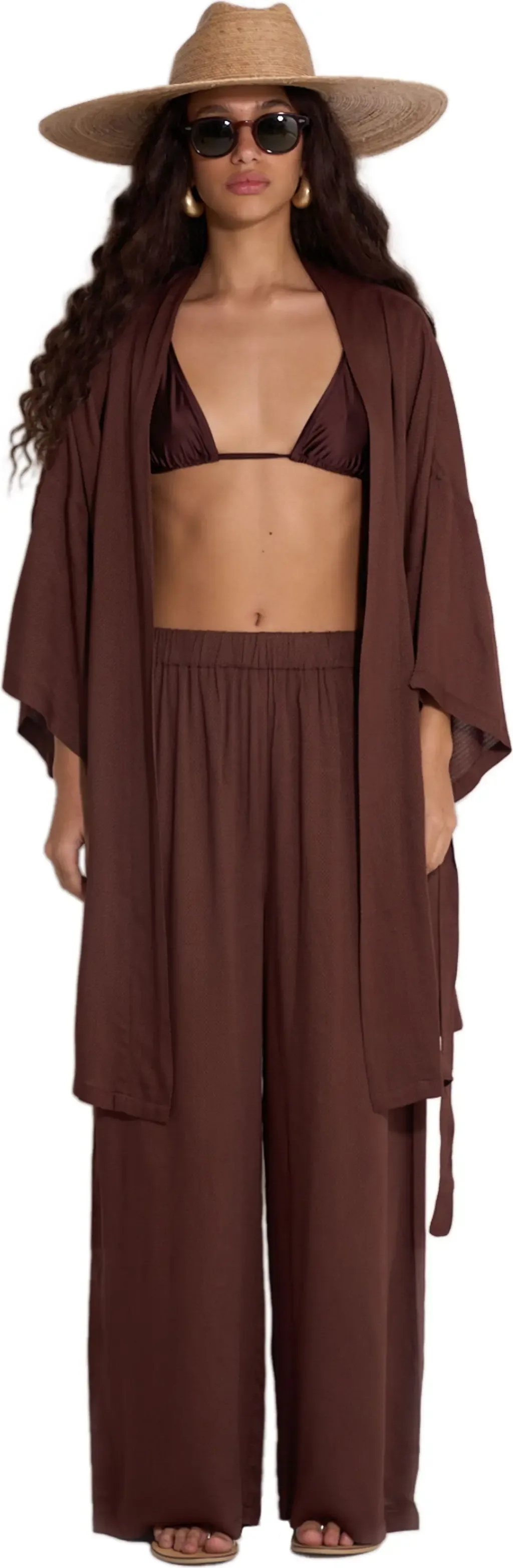 Satin Shore Robe Cover-Up by Gottex Beach Life