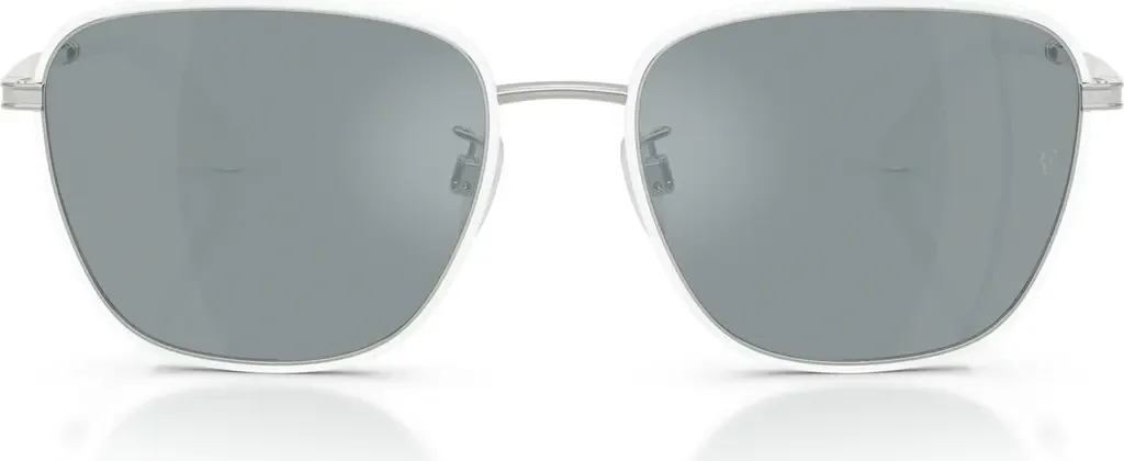 57mm Roger Federer R-18 Polarized Square Sunglasses by Oliver Peoples