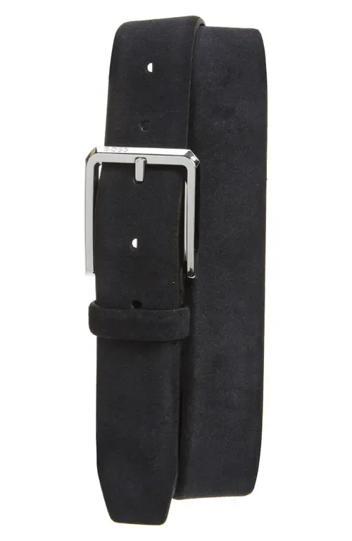 Caleb Suede Belt by BOSS