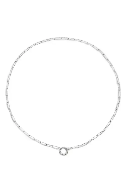 Capture Alta Textured Chain Necklace by Monica Vinader