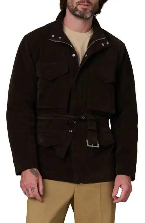 M16 Belted Faux Suede Jacket by Joe's