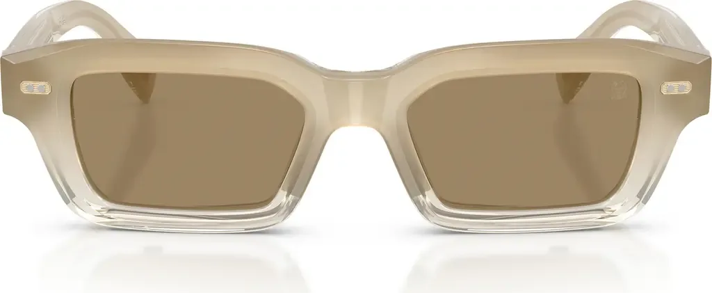 Marla 50mm Rectangular Sunglasses by Brunello Cucinelli