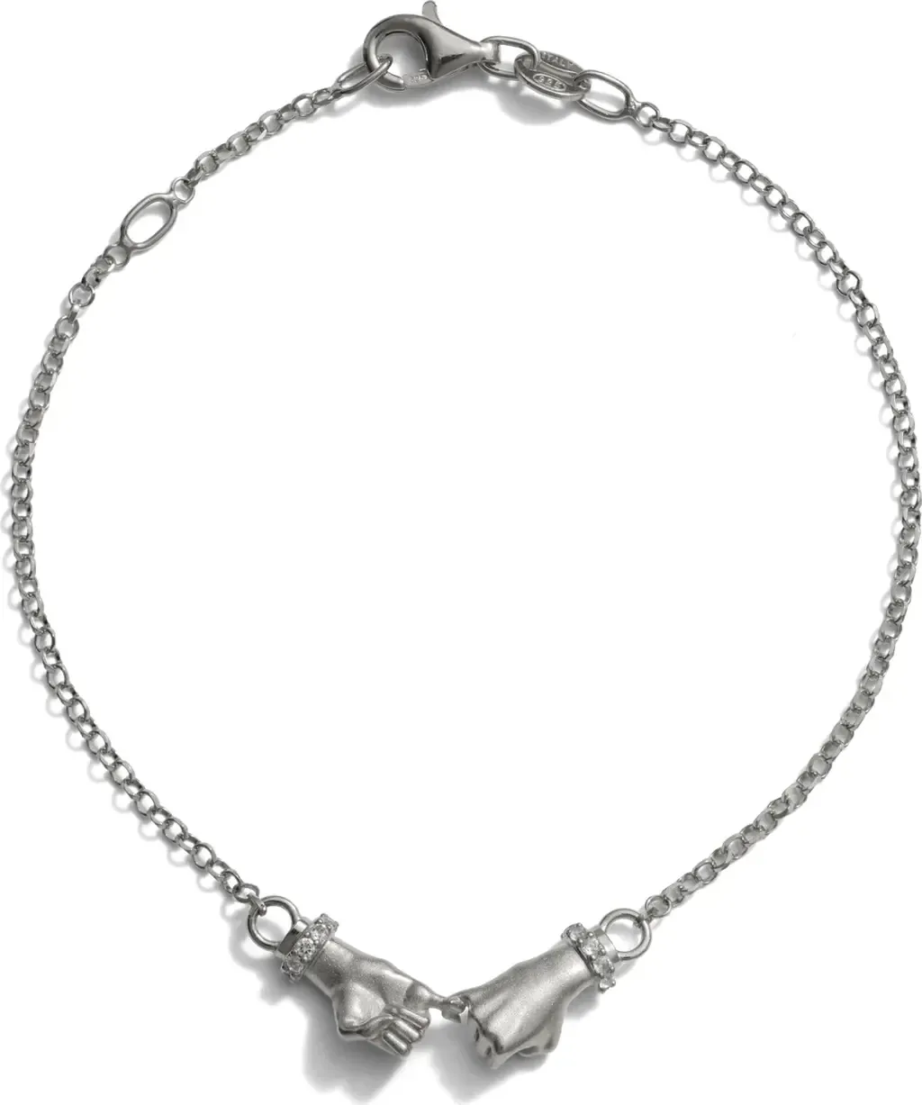 Pinky Promise Bracelet in 925 Sterling Silver by Awe Inspired