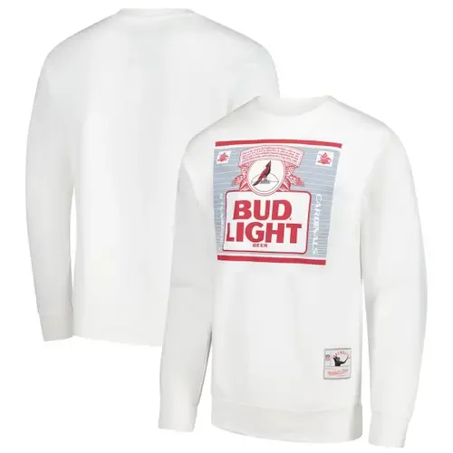 Mitchell & Ness x Bud Light Arizona Cardinals the Crest Pullover Sweatshirt by Mitchell & Ness