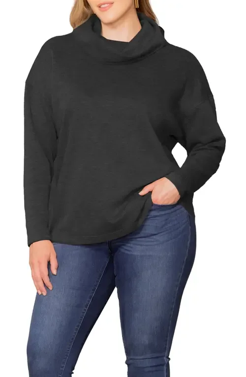 Astrid Turtleneck Sweater by Kiyonna