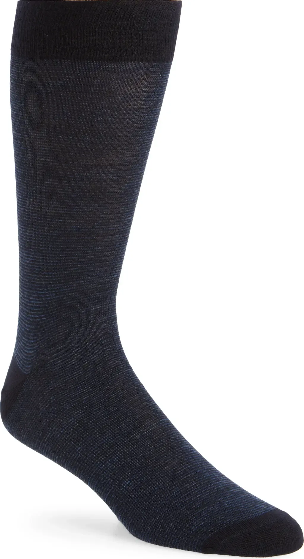 Stripe Merino Wool Blend Dress Socks by Nordstrom