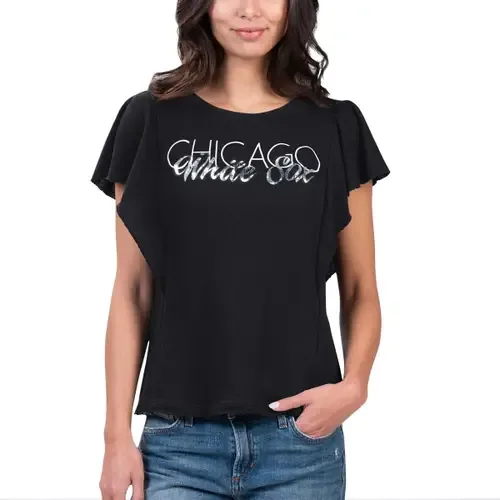 G-III 4Her by Carl Banks Chicago White Sox Crowd Wave T-Shirt by G-III 4HER BY CARL BANKS