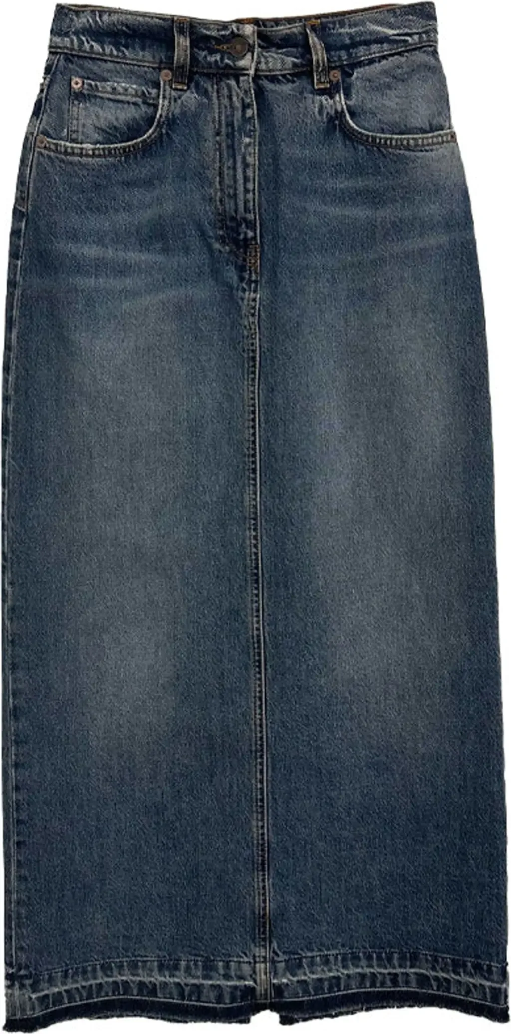 Jorgy Stone Wash Denim Skirt by Fortela