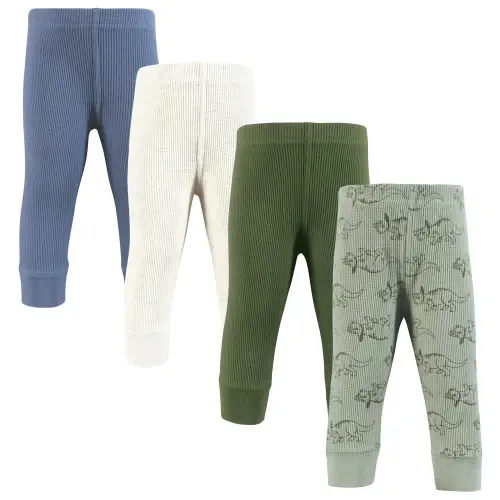 Thermal Tapered Ankle Pants 4pk by Hudson Baby