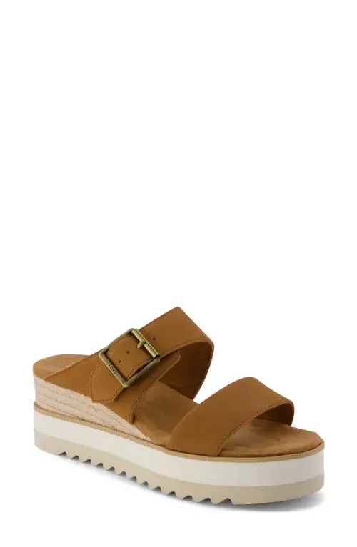 Diana Platform Slide Sandal by TOMS