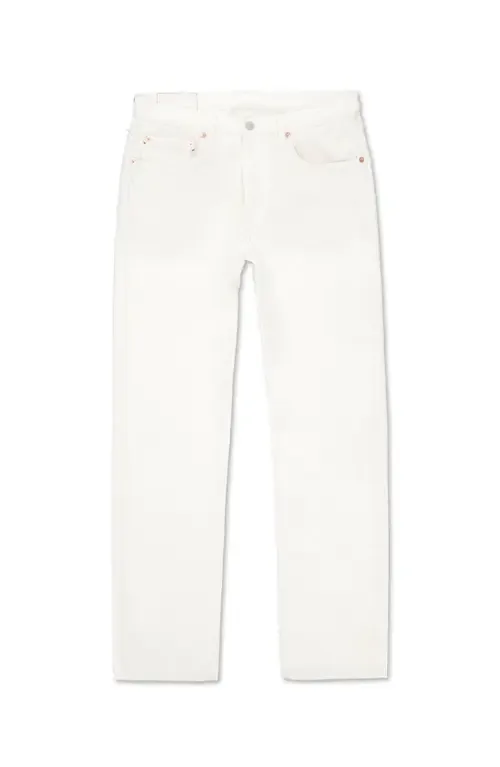 356 Jaky Japan Selvedge 5-Pocket Regular Fit White Denim by Fortela