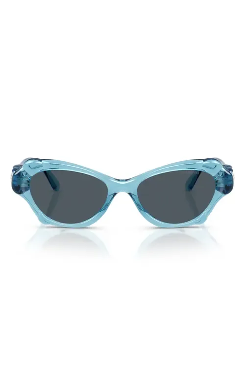 52mm Cat Eye Sunglasses by Swarovski
