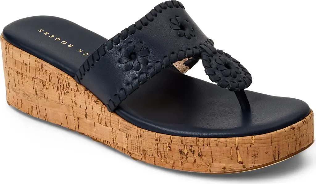 Jacks High Wedge Sandal by Jack Rogers