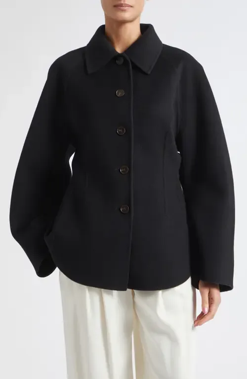 Double Faced Wool & Cashmere Sculptural Jacket by Róhe