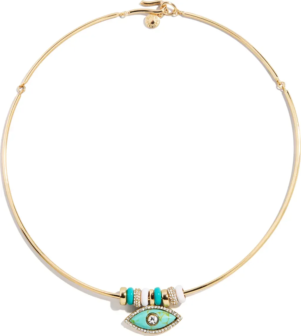 Evil Eye Collar Necklace by BaubleBar