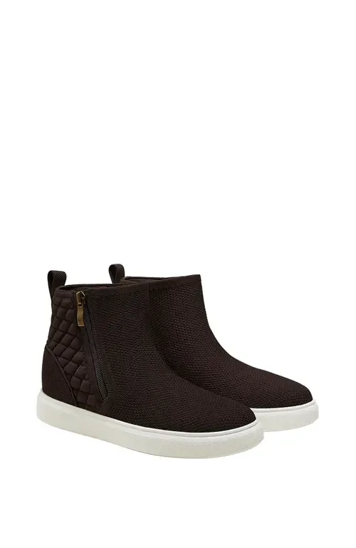 Casey Round-Toe Hidden Wedge Sneakers by VIVAIA
