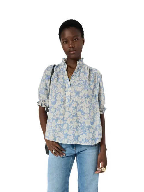 Cephise Floral Print Blouse by GERARD DAREL