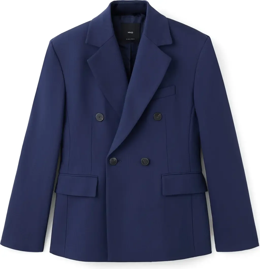 Double Breasted Suit Blazer by MANGO