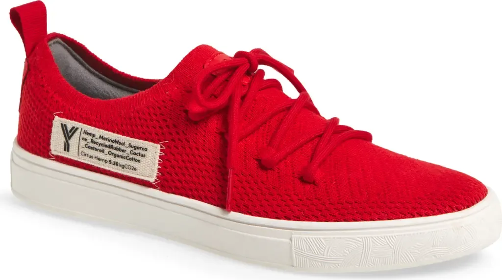 Cirrus Hemp & Wool Low Top Sneaker by YY Nation