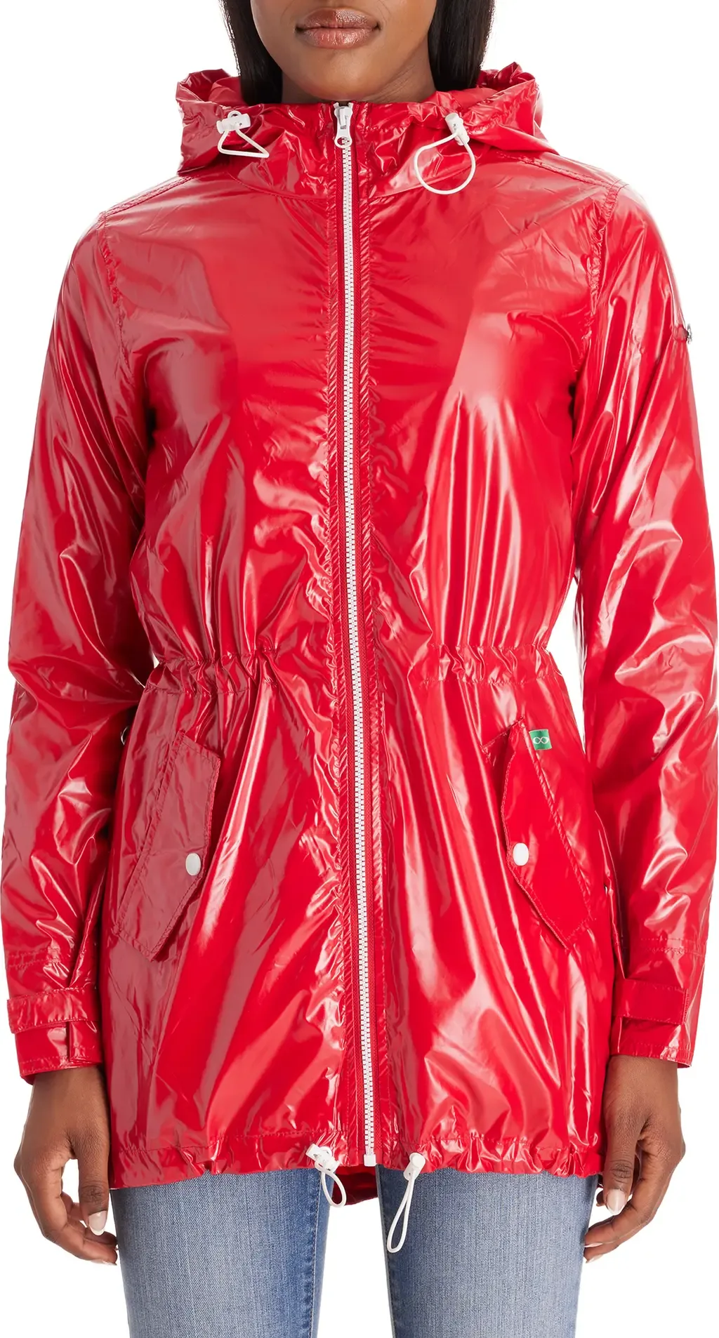 Waterproof Convertible 3-In-1 Maternity Raincoat by Modern Eternity Maternity