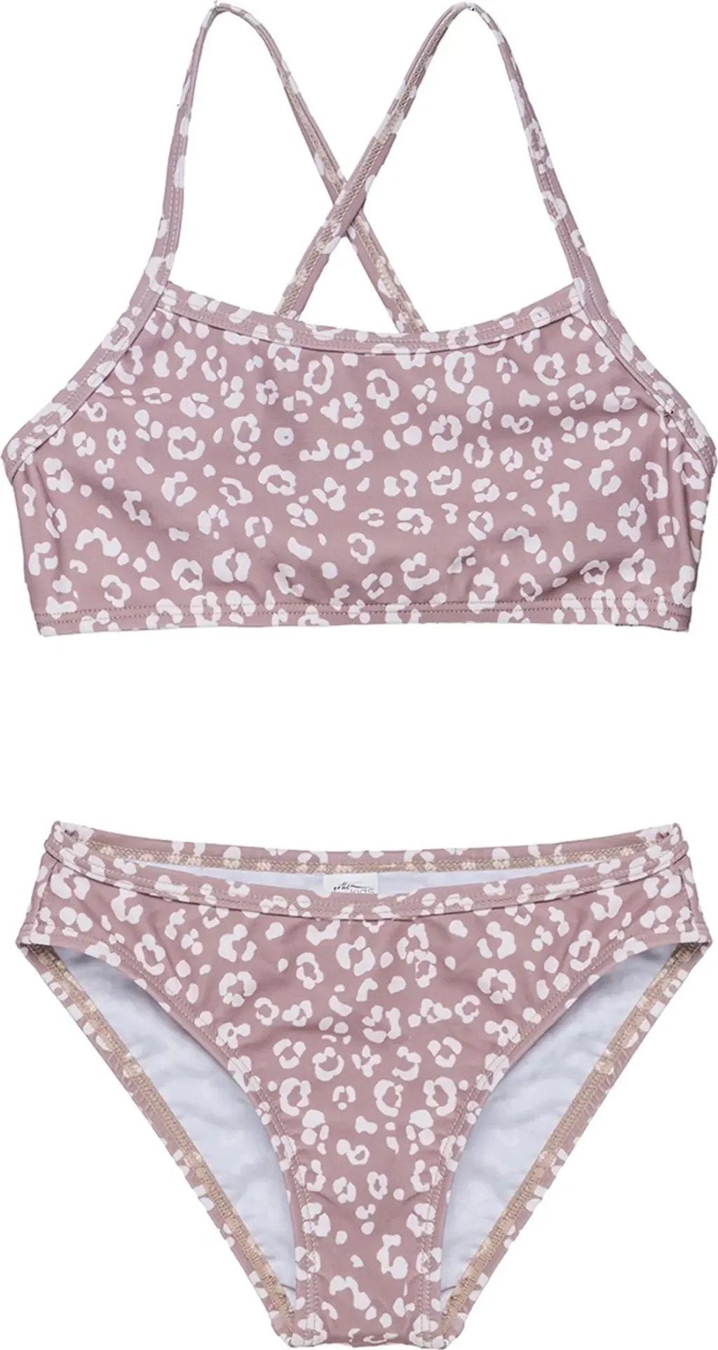 Leopard Love Criss Cross Strap Swim Set by Gottex Kids