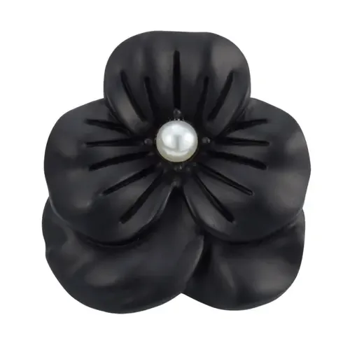Matte Flower Lapel Pin by Jan Leslie