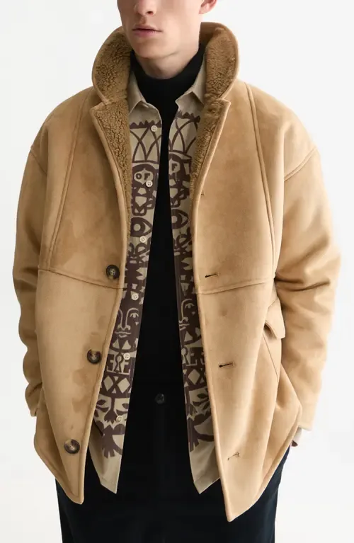 Faux Shearling Jacket by Scotch & Soda