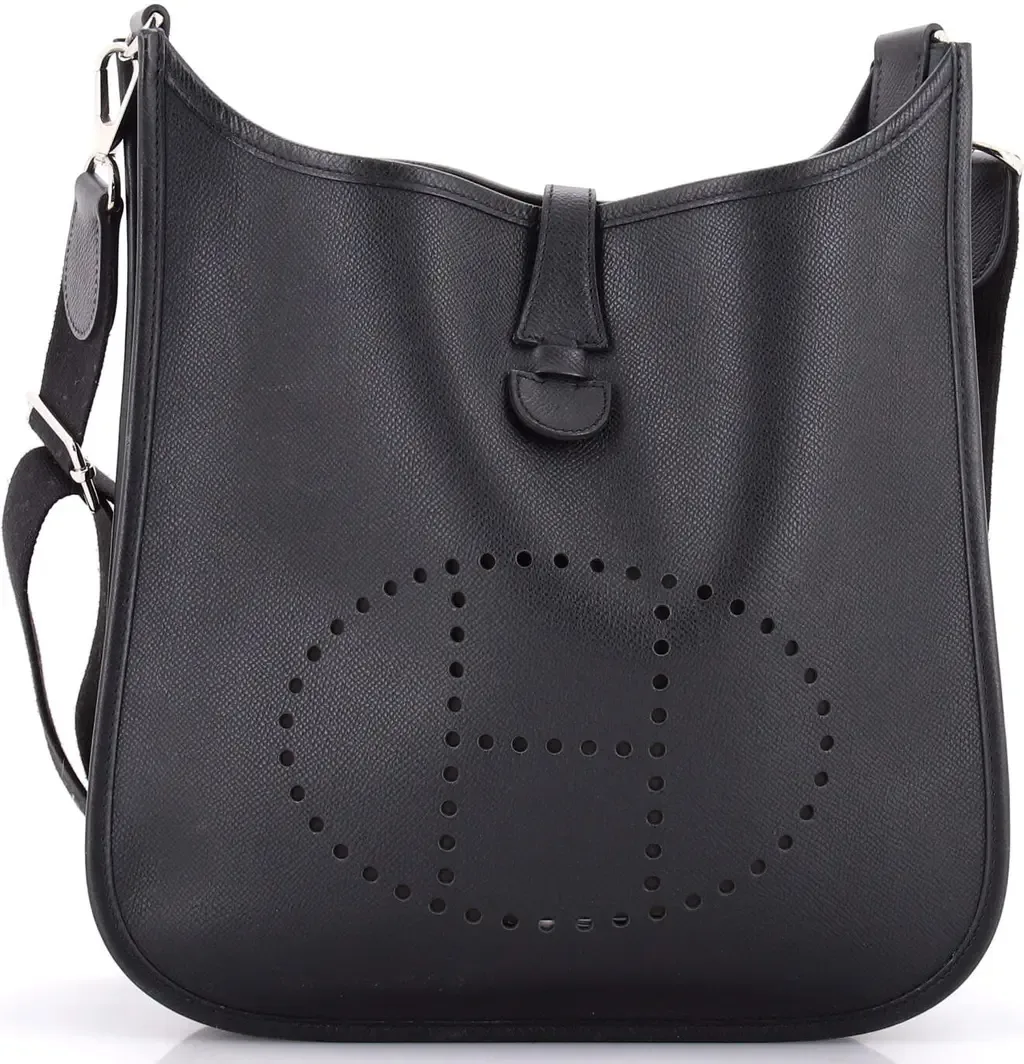 Evelyne Bag Gen III Epsom PM by Pre-Owned Hermes
