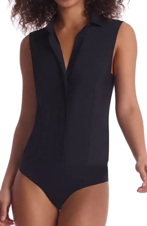 Sleeveless Button-Up Bodysuit by Commando
