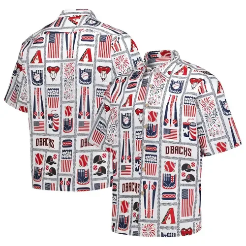 Reyn Spooner Arizona Diamondbacks Americana Button-Up Shirt by Reyn Spooner