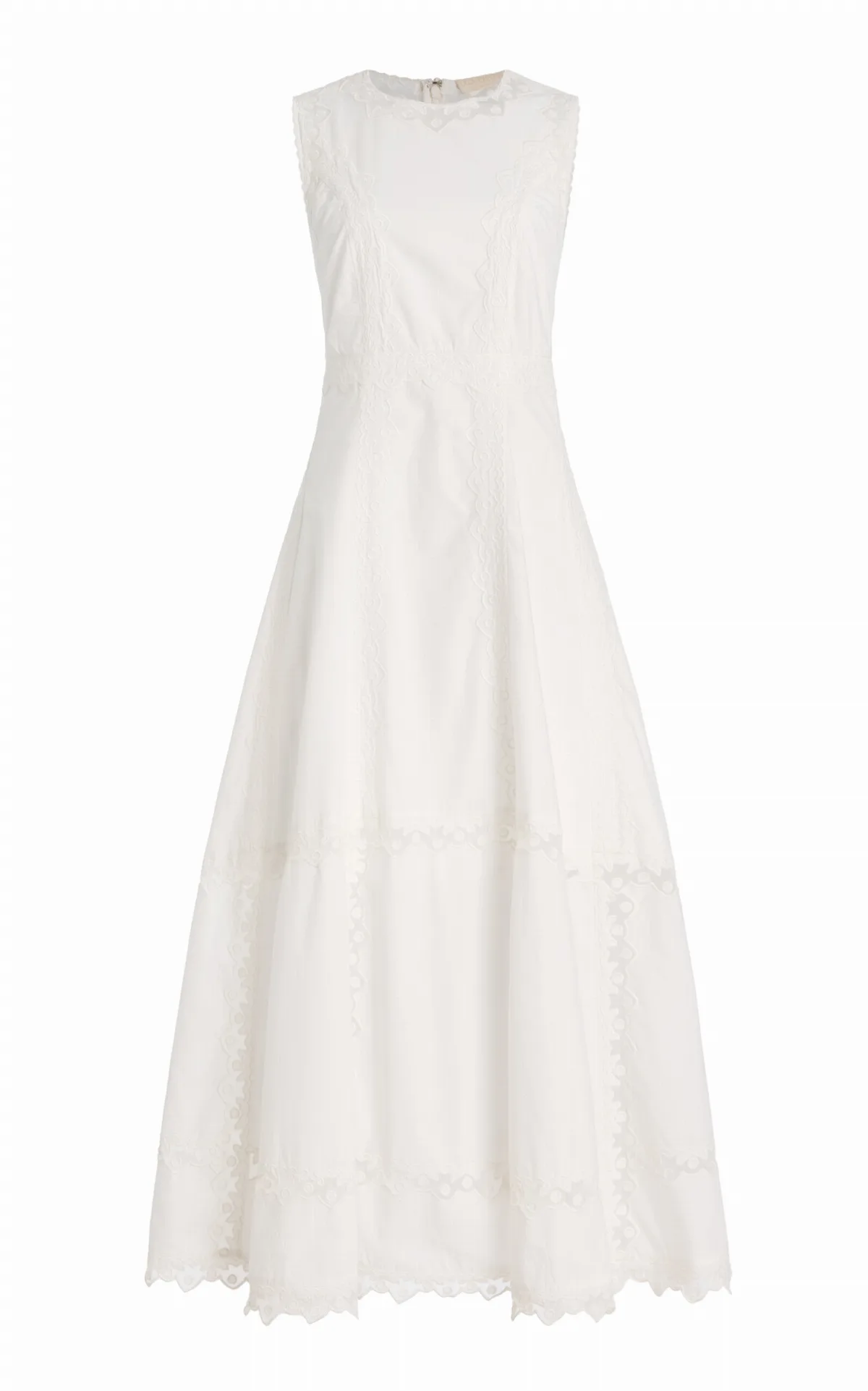 Anela Embroidered Cotton Midi Dress by Ulla Johnson
