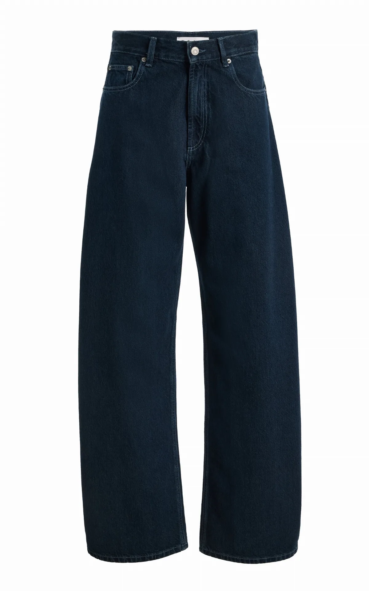 Nick Rigid High-Rise Barrel-Leg Jeans by The Frankie Shop