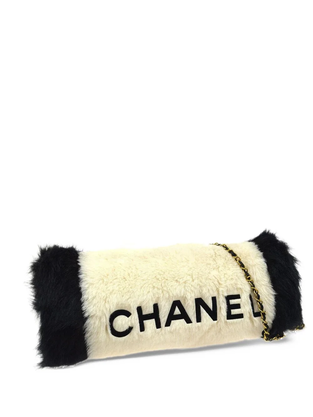 1994 Fur Arm Muff Shoulder Bag by CHANEL Pre-Owned