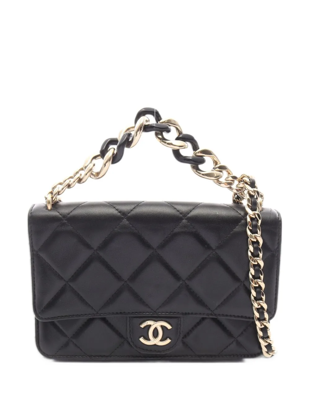 Matelassé Chain Mini Bag by CHANEL Pre-Owned
