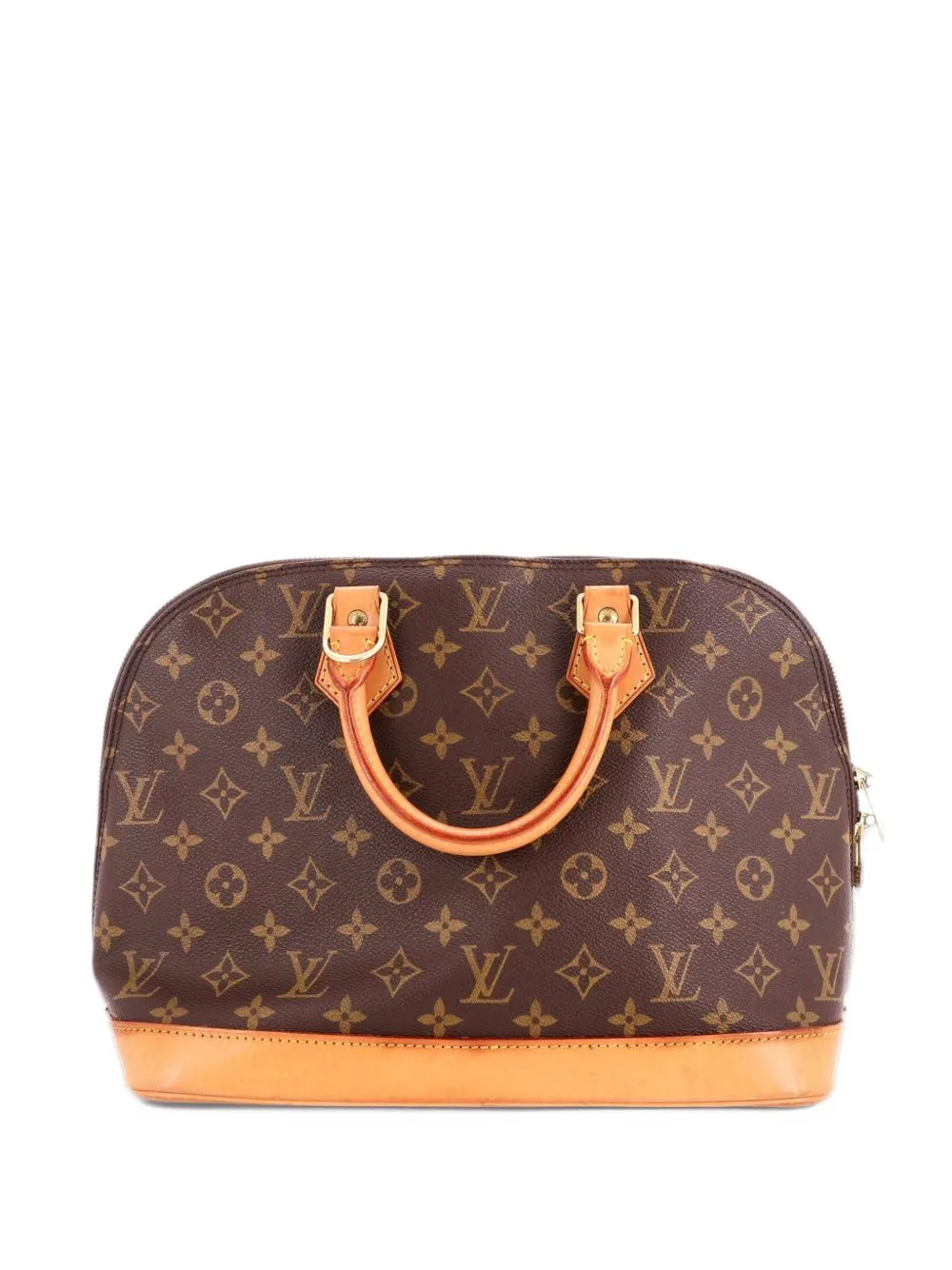 Vintage Alma Handbag Monogram Canvas PM Satchel by Louis Vuitton Pre-Owned
