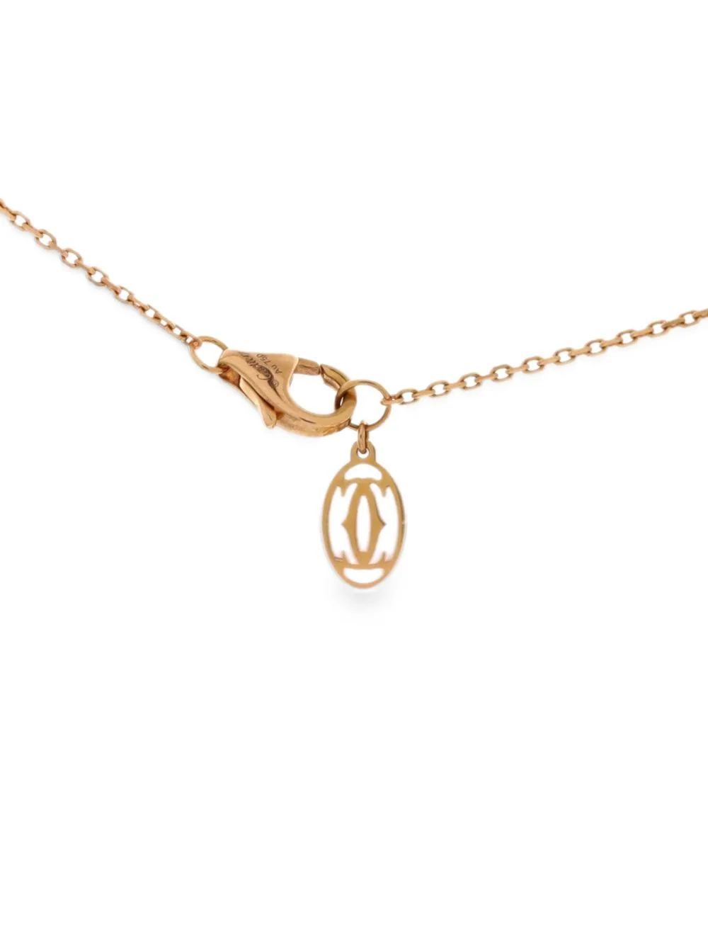 Cartier D'Amour Pendant 18K Rose Gold with Diamond XS Necklace by Cartier