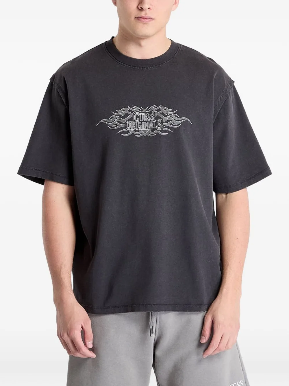 Logo-Print T-Shirt by GUESS USA