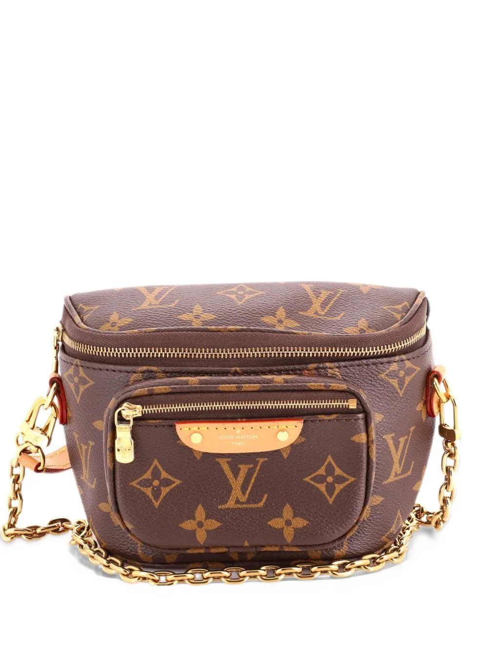 Bum Bag Monogram Canvas Mini Belt Bag by Louis Vuitton Pre-Owned