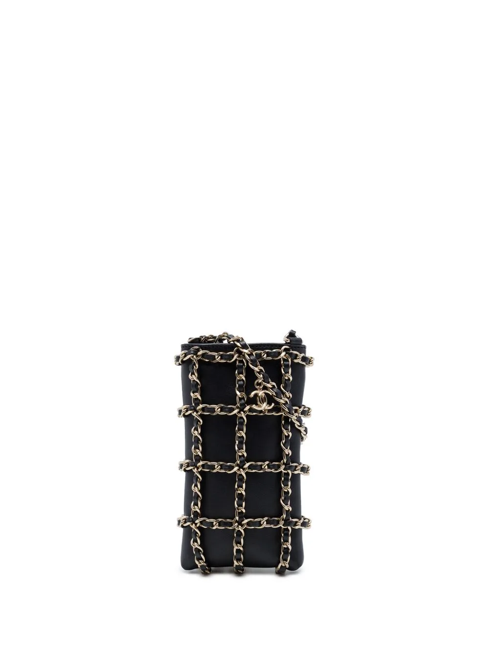 2020 Lambskin Tech Me Out Clutch with Chain Crossbody Bag by CHANEL Pre-Owned