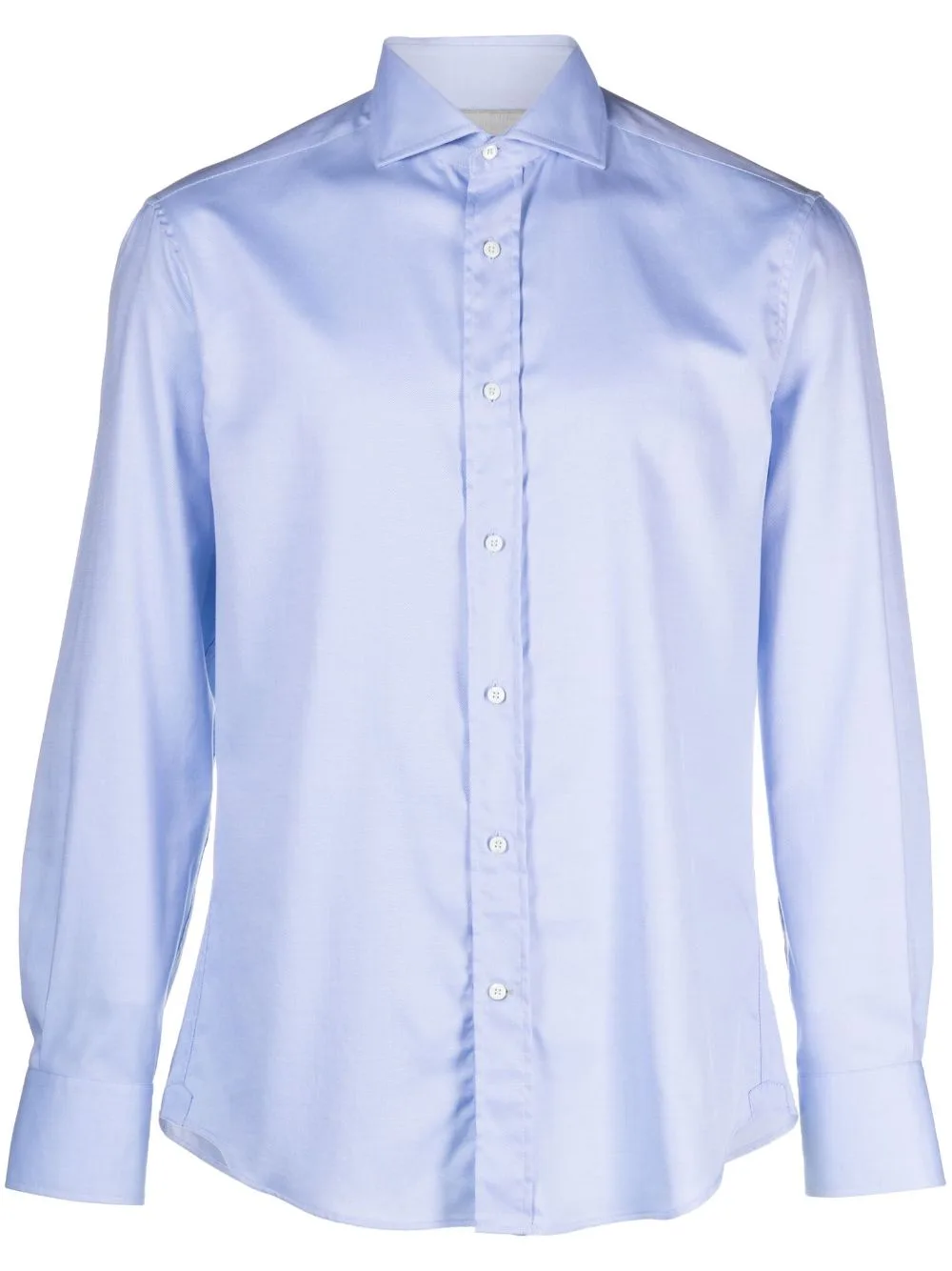 Long-Sleeved Cotton Shirt by Brunello Cucinelli