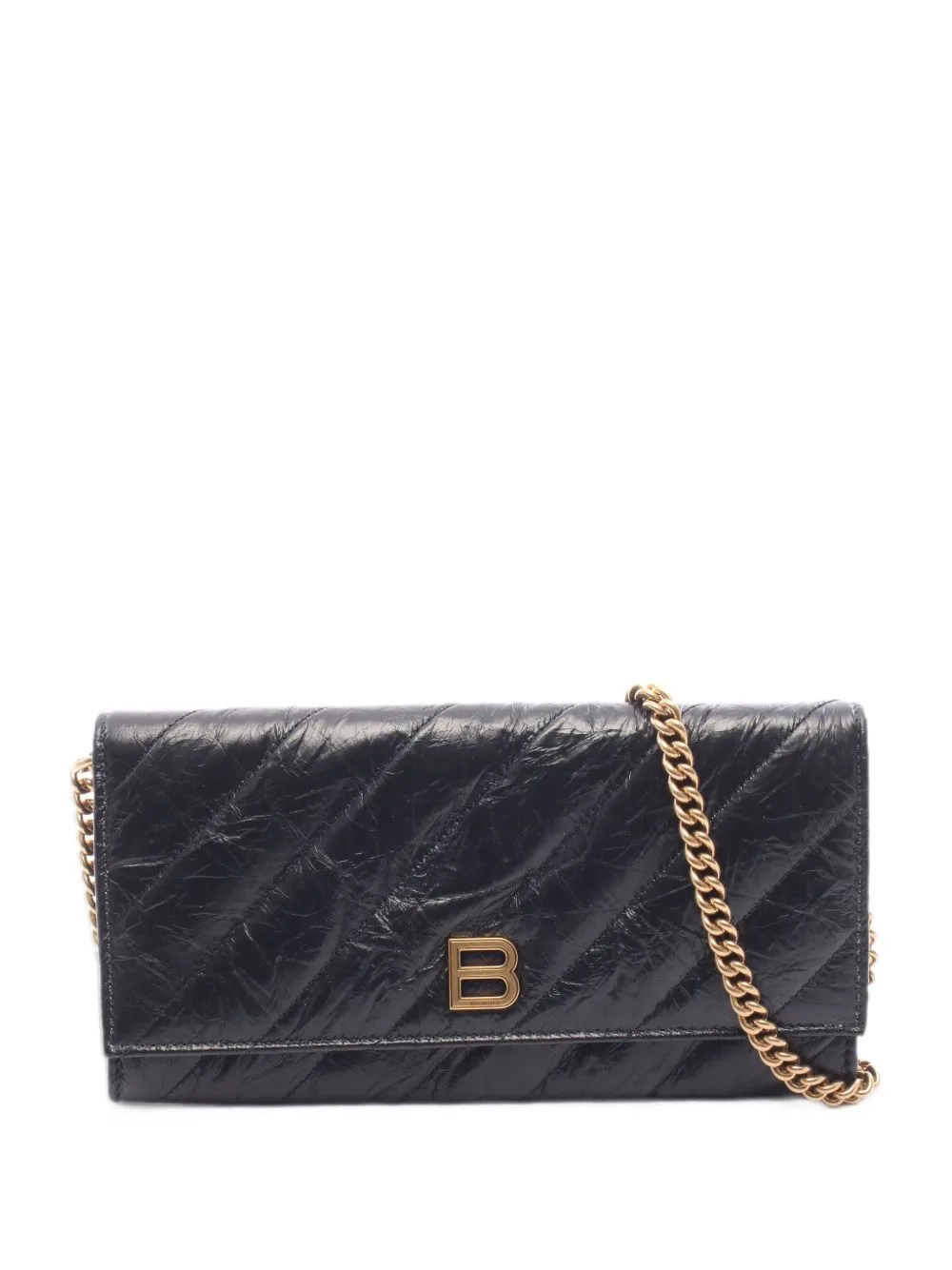 Crush Chain Clutch Bag by Balenciaga Pre-Owned