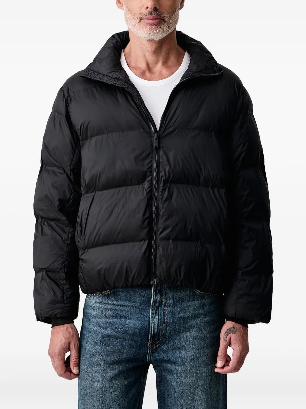 High-Neck Quilted Jacket by Lindbergh